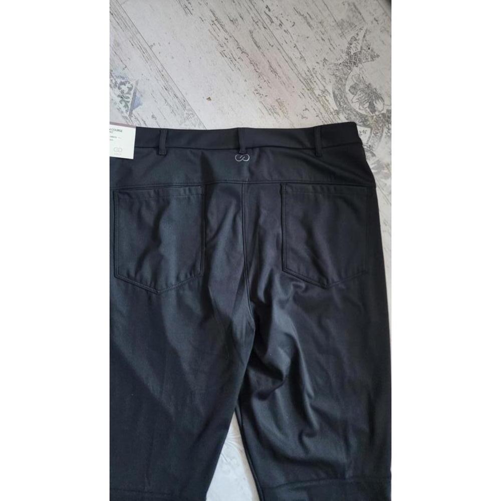 NWT CALIA Black Full Length On Course Golf Pant Women's Size 16 5 Pockets AA60 - Picture 5 of 8